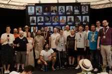 Group photo of the speakers at mittwald Head in the Cloud 2026 — including Alex Jank