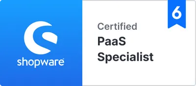 Shopware 6 Certified PaaS Specialist