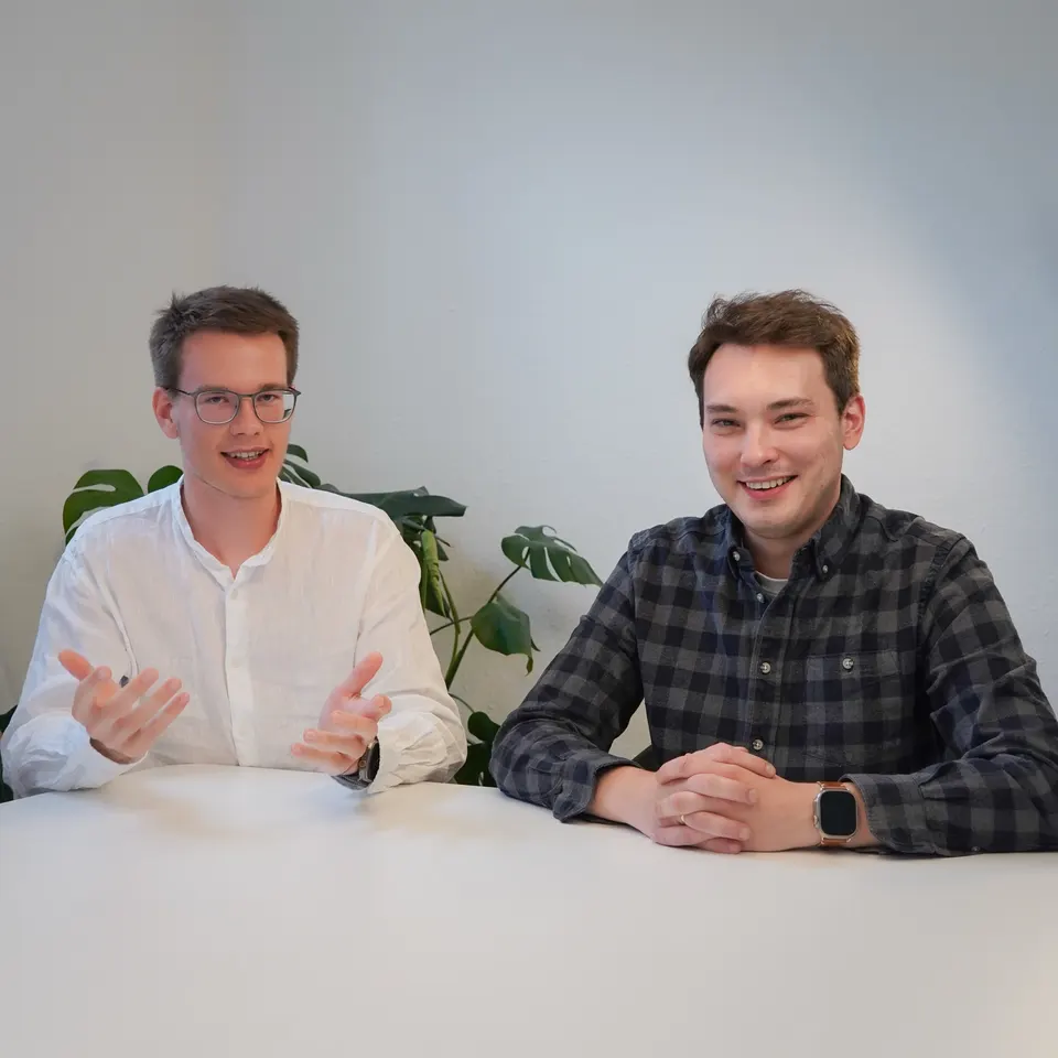 Benedikt Rillox und Alex Jank, die Gründer von nuonic Digital